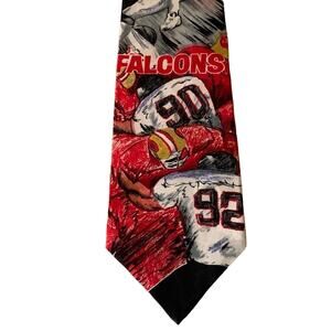 Atlanta Falcons NFL silk men’s neck tie
